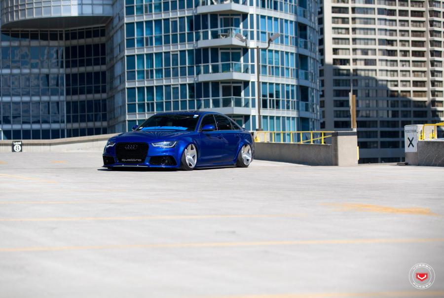  Audi A6 Sedan on Vossen Wheels (VPS-318) (4G, C7) 2016 года  (фото 30 из 59)